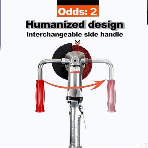 Burnishing Polishing Machine, Variable Speed Surface Conditioning Tool | 2500RPM, Handheld, Burnishing, Wire Drawing, Metal, Stainless Steel, Wood, Auto Detailing, Rust Removal, Smoothing in Kuwait