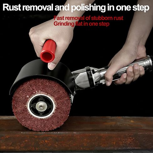 Burnishing Polishing Machine, Variable Speed Surface Conditioning Tool | 2500RPM, Handheld, Burnishing, Wire Drawing, Metal, Stainless Steel, Wood, Auto Detailing, Rust Removal, Smoothing in Kuwait