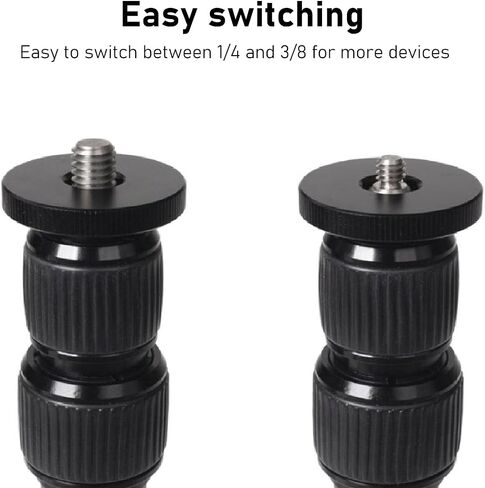 Tripod Extension Rod, Retractable Anodized Lightweight Tripod Extension Tube for Travel in Kuwait