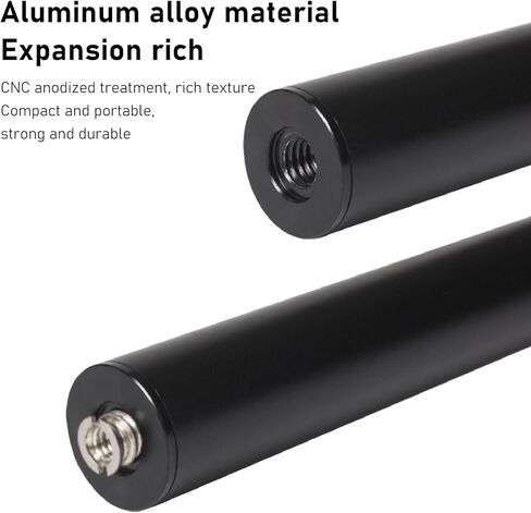 Tripod Extension Rod, Retractable Anodized Lightweight Tripod Extension Tube for Travel in Kuwait