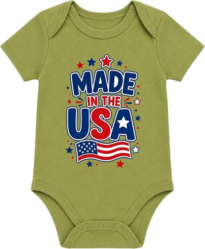 Baby's First Fourth Of July 1st 4th - Baby Onesie Leotards Assorted Colors in Kuwait