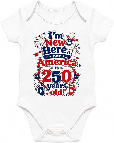 Baby's First Fourth Of July 1st 4th - Baby Onesie Leotards Assorted Colors in Kuwait