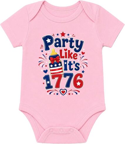 Baby's First Fourth Of July 1st 4th - Baby Onesie Leotards Assorted Colors in Kuwait