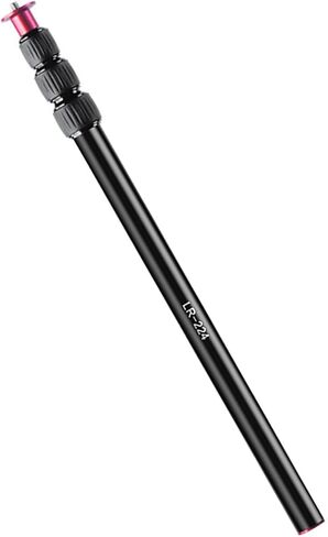 Vikye Telescopic Lightweight Tripod Extender Rod for DSLR Camera 5KG Load Capacity 4 Section Center Column for Professional Filming Portable in Kuwait