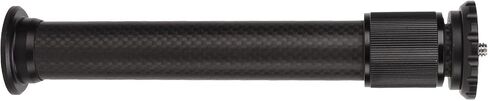 2 Section Carbon Fiber Tripod Extension Tube, Center Column Extender with 1/4 and 3/8 Inch Screw Holes, for Stabilizer Action Camera DSLR Monopod in Kuwait