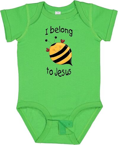 inktastic I Belong To Jesus Baby Bodysuit in Kuwait
