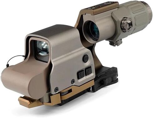 Upgrade 558 Red Dot Holographic Sight & G33/G43/G45 3X/5X Magnifier & FTC Mount & Red Dot Riser Combo，2.26" Center Line Height，High-Trans Glass，NV Compatible，Quick-Detach，Fit 20mm Picatinny Rail in Kuwait