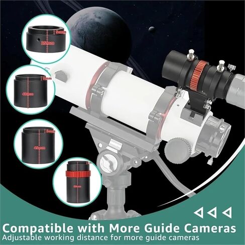 Telescope Finder Scope 40mm F4 160mm Multi-Coated Portable with Integrated Helical in Kuwait