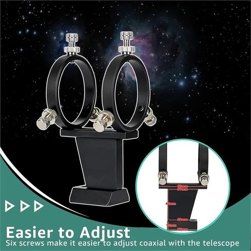 Telescope Finder Scope 40mm F4 160mm Multi-Coated Portable with Integrated Helical in Kuwait