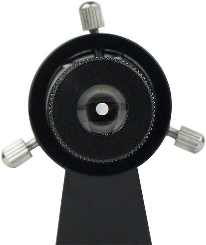 5x24 Finder Scope for Telescope with Mounting Bracket - Universal Optical for Astronomical Observation, Glossy Black in Kuwait