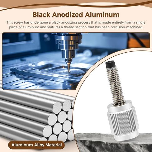 Astromania Guide Scope Ring One M5 Thumbscrew with Ten Nylon-Tipped | Wider Version Diameter M5 Screw Telescope Accessory,For Finderscope Scope Ring Kit,Teflon Inlays Design for Better Protection in Kuwait