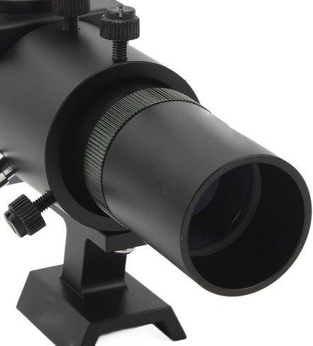 Astronomical Telescope Accessory, Green Film, 120mm Length, Multilayer Coating, Right Angle Finder with Metal Stand for Astronomy in Kuwait