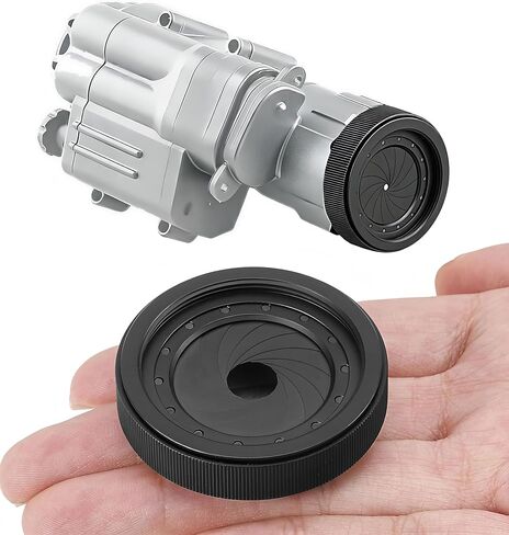 Adjustable Iris Aperture Diaphragm Filter Pack, M30 to M37 Adapter Ring 1.5-26mm Optical Lens Module, Adjustable Iris Filter Cover Set Compatible with PVS-14 Night Vision Device in Kuwait