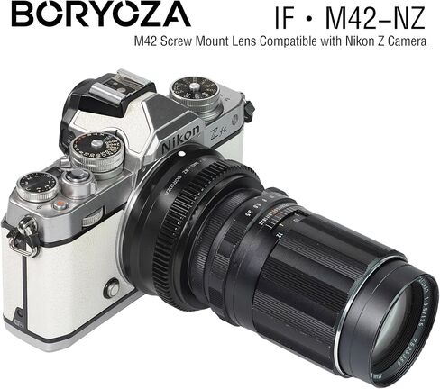 IF·M42-NZ Chipped Focus Confirm Adapter M42 Screw Mount Lens Compatible with Nikon Z Camera in Kuwait