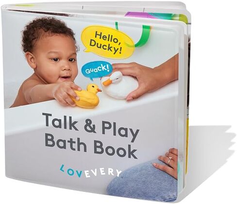 LOVEVERY, The Bath Set, 9-Piece Bath Toys with Play Guide, Early Development for 9+ Months in Kuwait
