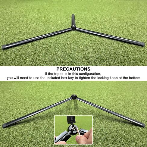 Golf Tripod & Monopod, 59" Selfie Stick for Golf Swing Recording, Magnetic Phone Mount & Spring Clamp, Compatible with Phones & Cameras, Includes Ground Spike & Carry Bag, Golf Accessories in Kuwait