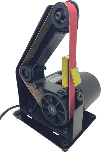 Knife Sharpening Angle Guide fits 1X30 Belt Sander with Assorted 6 Pack of 1X30 Sharpening Sanding Belts in Kuwait