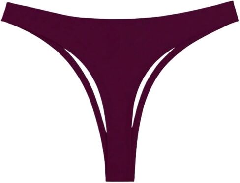 Womens Sexy Summer Bikini Bottom Thong Swimwear Low Rise Bottoms Bathing Suit in Kuwait
