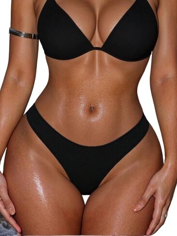 Women's Solid Color Bikini Bottom, Beach in Kuwait