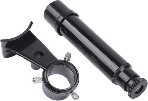 Telescope Finder 5x24 Magnification Wide Angle with 24mm Eyepiece Bracket Quick Target Acquisition and Tracking Lightweight Plastic Compact Size for Astronomy Beginners in Kuwait