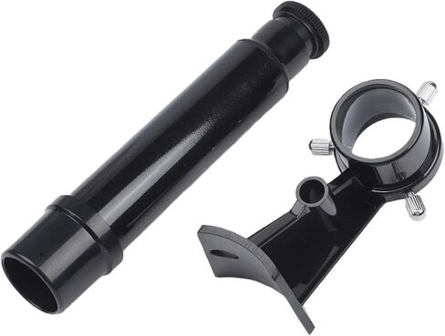 Telescope Finder 5x24 Magnification Wide Angle with 24mm Eyepiece Bracket Quick Target Acquisition and Tracking Lightweight Plastic Compact Size for Astronomy Beginners in Kuwait
