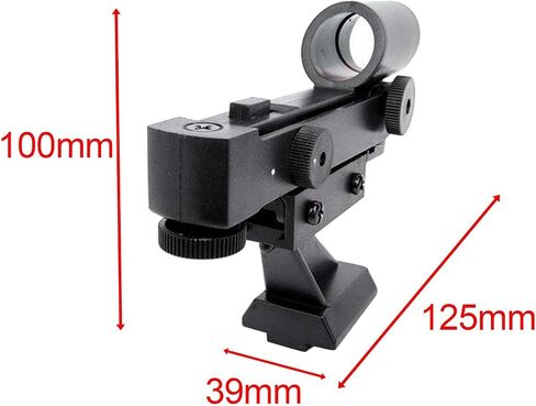 Scope for Astronomical Telescope Universal Viewfinder with Locking Screw Stable Slot Base Mount Bracket Suitable for Night Viewing Stargazing, Scope Groove in Kuwait
