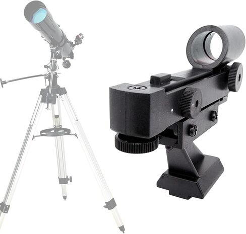 Scope for Astronomical Telescope Universal Viewfinder with Locking Screw Stable Slot Base Mount Bracket Suitable for Night Viewing Stargazing, Scope Groove in Kuwait