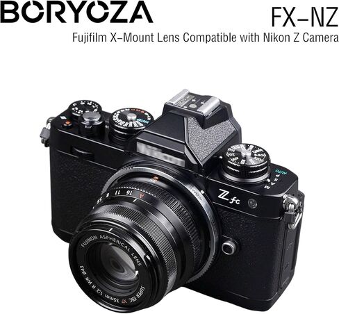 FX-NZ Auto Focus Adapter Compatible with Fujifilm X Mount Lens to Nikon Z Mount Cameras in Kuwait