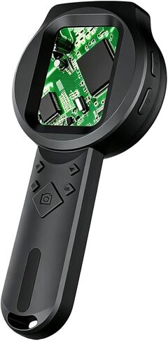 1000X Digital Microscope, 2.8" IPS Handheld Magnifier with 3 Lights | For Coins Jewelry Electronics Repair, Kids Science Educational Tool, 16MP Camera, Rechargeable Type-C, PC Compatible in Kuwait