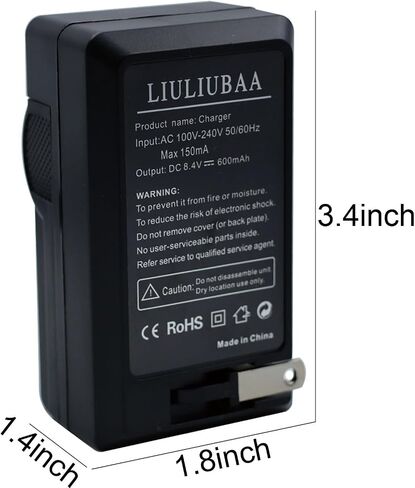 LP-E8 Battery Charger for LC-E8 LC-E8C LC-E8E Wall Charger Compatible with Canon EOS Rebel T3i T5i T4i T2i,Canon EOS 700D 650D 600D 550D,EOS Kiss X4,X5,X6i,KX7i Cameras & More(Not for T2 T3 T4 T5) in Kuwait