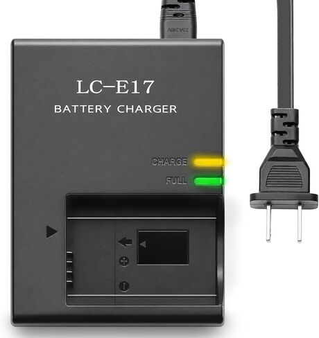 LC-E17 LC-E17E LC-E17C Charger Replacement for Canon EOS RP, EOS R10, EOS Rebel T7i, EOS Rebel T6i, Camera Battery Charger for LP-E17, Fits EOS Rebel T6s, EOS Rebel SL3, EOS Rebel SL2, EOS 77D in Kuwait