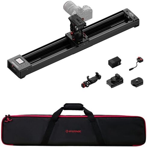 IFOOTAGE Shark Slider Nano II 860 Motorized Camera Slider with Fluid Head K5S in Kuwait