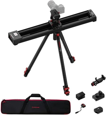 IFOOTAGE Shark Slider Nano II 860 Motorized Camera Slider with Tripod TC7 and Fluid Head K5S in Kuwait