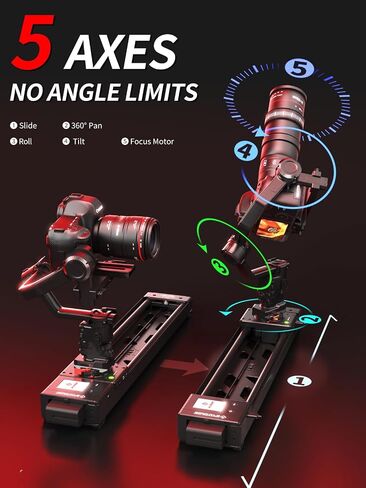 IFOOTAGE Shark Slider Nano II 860 Motorized Camera Slider with Tripod TC7 in Kuwait