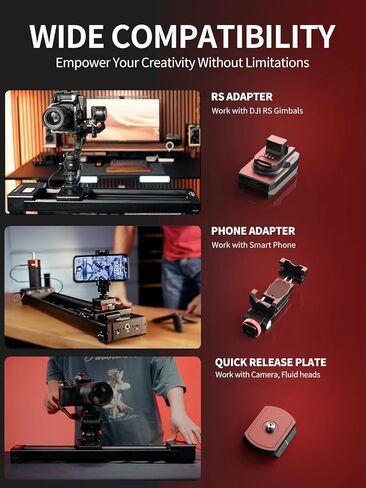 IFOOTAGE Shark Slider Nano II 860 Motorized Camera Slider with Tripod TC7 in Kuwait
