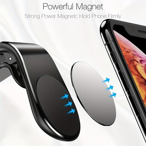 Car Phone Holder for BMW 4er Coupé/Cabrio 2 G22 2020 | Magnetic Air Vent Mount Automobile Hands Free Cradle 360° Adjustable Stand Navigating Accessories in Kuwait