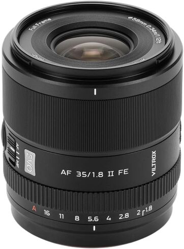 VILTROX AF 35mm F1.8 II EVO APO FE Full Frame Large Aperture Autofocus Prime Cameras Lens for Sony E-Mount A7IV ZV-E1 A7CII A7RV FX3 A7SIII A7CR A7III A7C A1 A7RIV A9 A9II A7RIII ZV-E10 in Kuwait