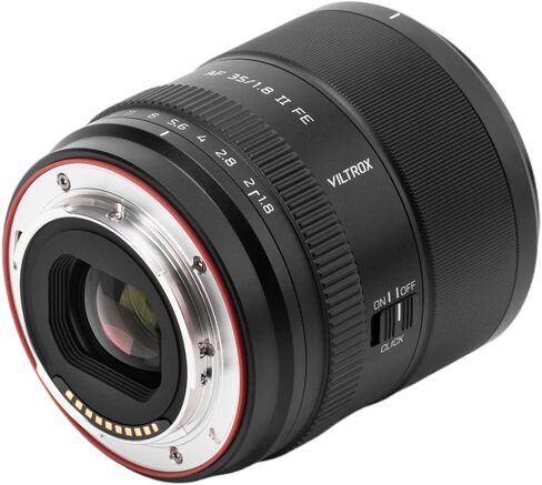 VILTROX AF 35mm F1.8 II EVO APO FE Full Frame Large Aperture Autofocus Prime Cameras Lens for Sony E-Mount A7IV ZV-E1 A7CII A7RV FX3 A7SIII A7CR A7III A7C A1 A7RIV A9 A9II A7RIII ZV-E10 in Kuwait