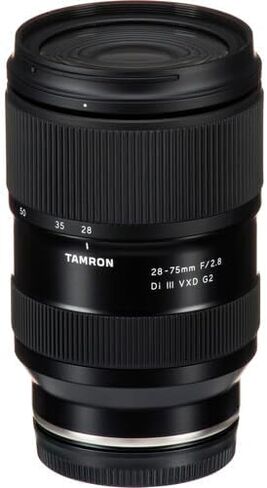 Tamron 28-75mm F2.8 Di III VXD G2 Standard Zoom Lens for Sony E Full-Frame Mirrorless Cameras, Fast Aperture, Advanced Autofocus + 64GB Memory Card + Lens Filter Kit + Flexible Tripod (8pc Bundle) in Kuwait