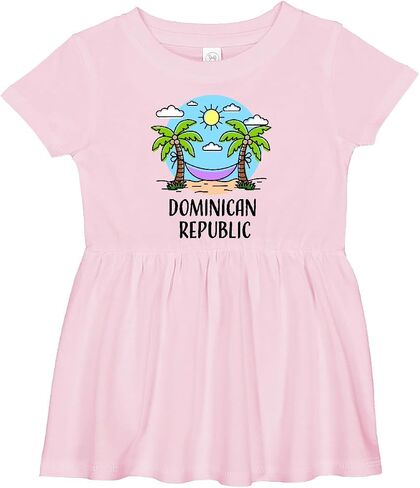 inktastic Summer Vacatoion in the Dominican Republic Infant Dress in Kuwait