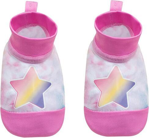 Disney Princess Tie-dye Bucket Hat and Swim Booties Set, Sun Protection UPF 50+ - Age 0-12 Months in Kuwait