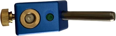 45 Degree Angle Converter for Gem Faceting Machine, High Precision 5-Axis CNC Machined Adapter Block with 6.0mm Brass Collet, for Lapidary Machine Grinding Polishing Tools in Kuwait
