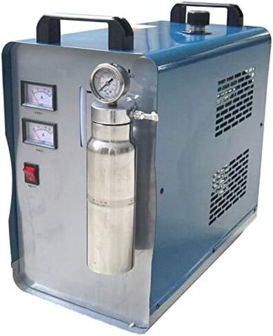 Unbranded US STOCK 800W 150L Oxygen Hydrogen HHO Gas Flame Generator Acrylic Polishing Machine Water Welder Flame Polisher 110V+ 2 Gas Torches Free in Kuwait
