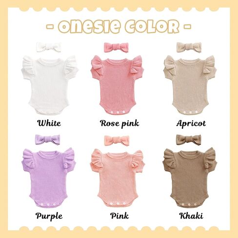 Personalized Name Onesie, Custom Knit Cotton Short Sleeve Baby Bodysuit, Newborn Coming Home Outfit, Baby Birthday Gift, Newborn Romper Set in Kuwait