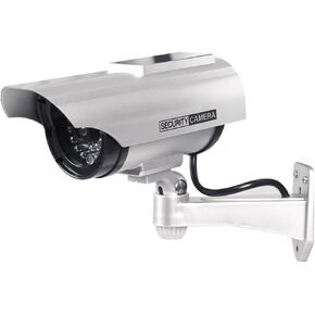 Imitation Fake Camera, Surveillances Security CCTV Dome, Indoor Outdoor with LED Light Security Simulated Surveillances Cameras in Kuwait