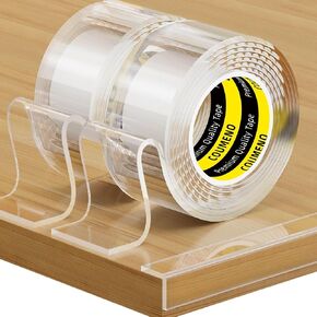 Clear Edge Protector & Corner Guards,2Pack 2in（W x 6.6FT(L),Baby Proof Corner Protectors for Furniture, Table Bumper for Baby Safety, Sharp Edge Protector for Drawers, Tables, Cabinets in Kuwait