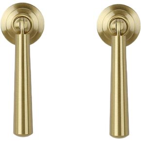 Cabinet Handles,Pure Brass Furniture Knob 2 Pcs(Small Bronze) in Saudi Arabia
