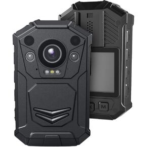 A21P Body Worn Camera IR 15 Hrs Video Recording 2-inch Screen GPS Wearable Cam Comes with Magnetic Mount for Security Patrol Police Law Enforcement Outdoor Activity (128GB) in Kuwait