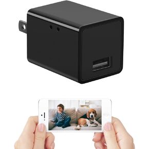 Hidden Spy Camera 1080P WiFi Wireless Small HD Indoor Home Office Security Camera Compact Surveillance Monitoring Camera with Motion Detection and App Live Feed in Kuwait