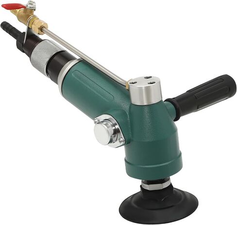 700W 12000rpm Air Grinder, 4-Inch Pneumatic Air Wet Stone Polisher Grinder Infinitely Variable Speed Water Wet Air Sander, Portable Concrete Polighing Air-Powered Stone Polishing Kit in Kuwait